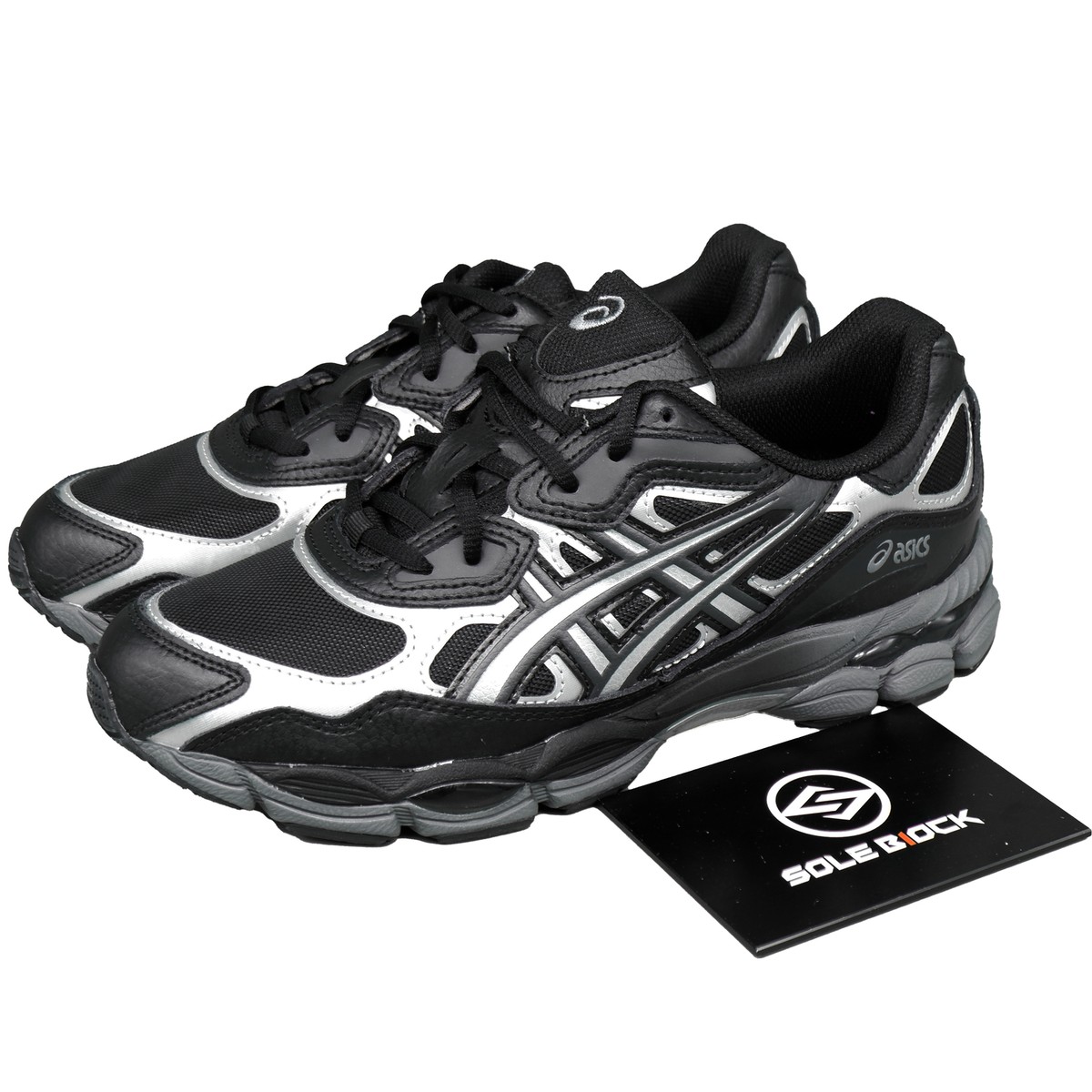 ASICS GEL-NYC Low Black Graphite Grey - 1203A280-002 | eBay