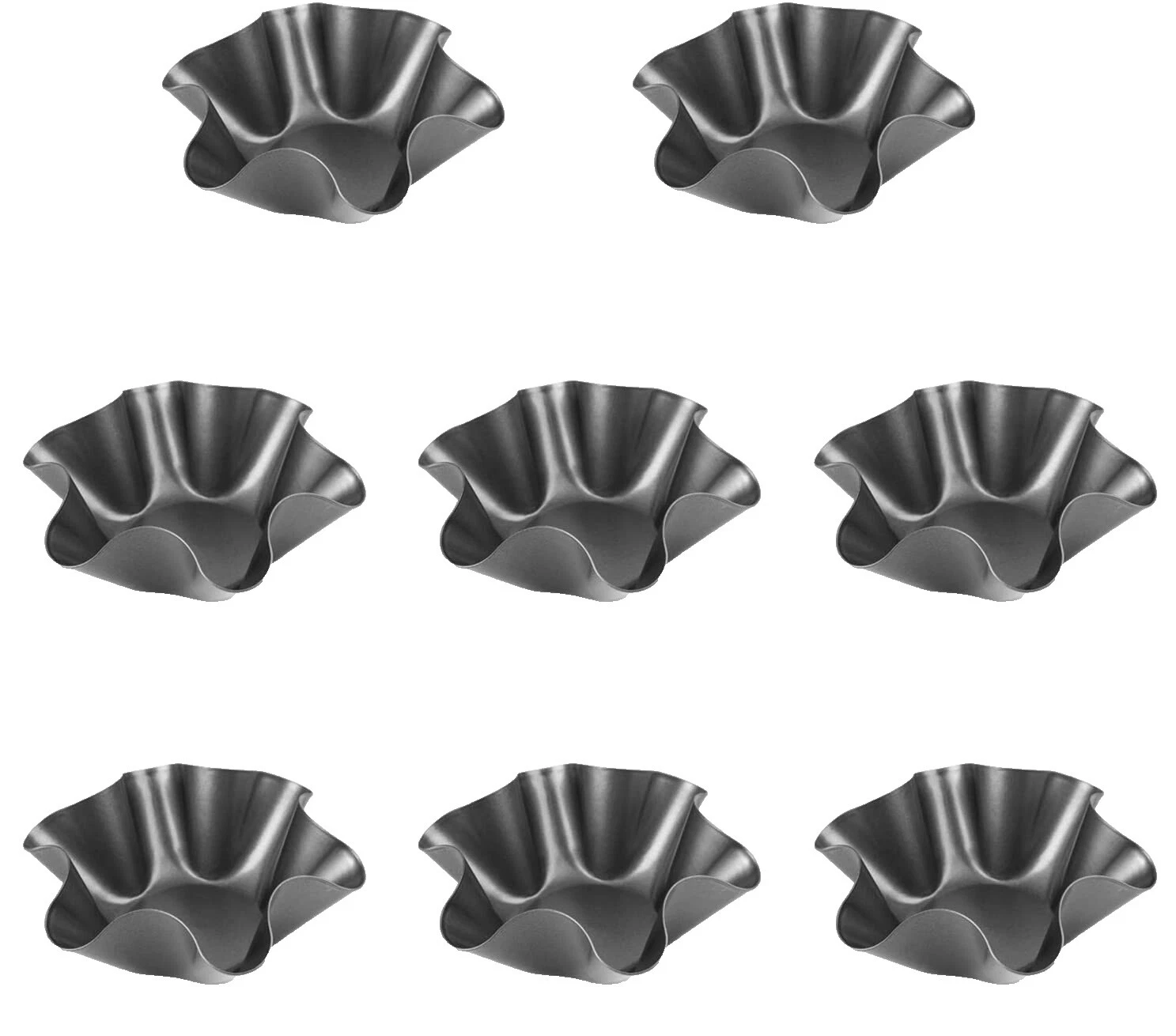 Tazones de vajilla de Shell Negro