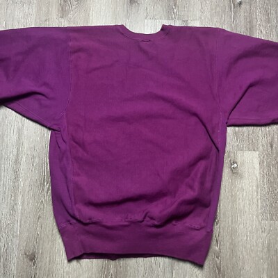 90's USA製 Champion Reverse Weaveパープル XXL USA製 90s Champion Reverse Weave Sweatshirt 紫 L