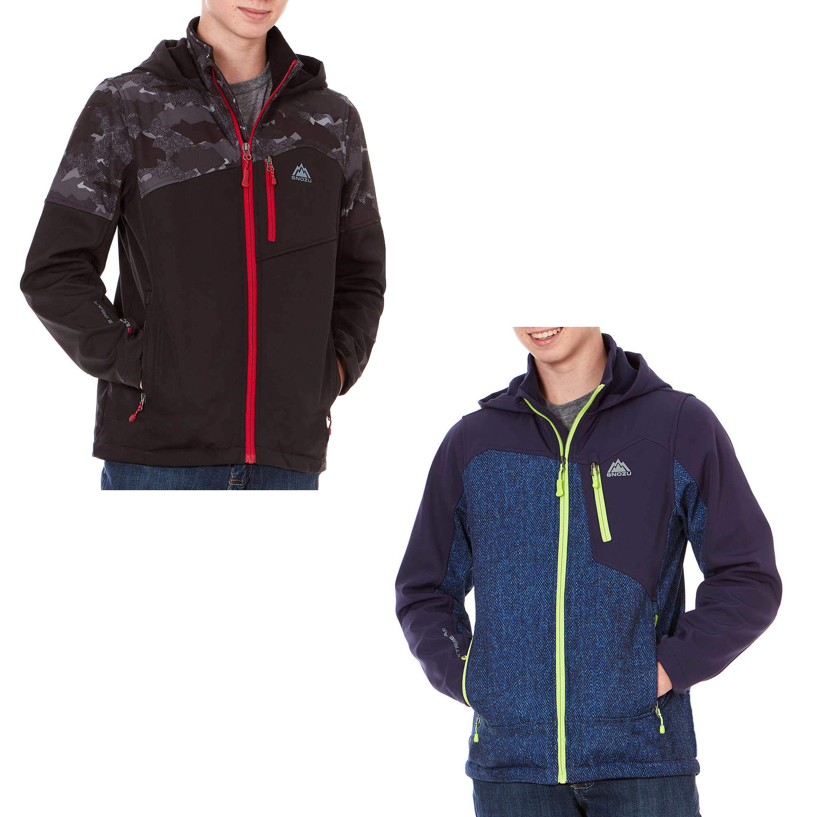 Snozu Hooded Softshell Jacket For Boys