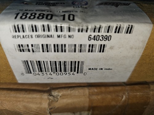 Omix 18880.10 Main Shaft fits 1941-1971 Jeep CJ w/ T-90 3-Speed Transmission - Picture 2 of 4