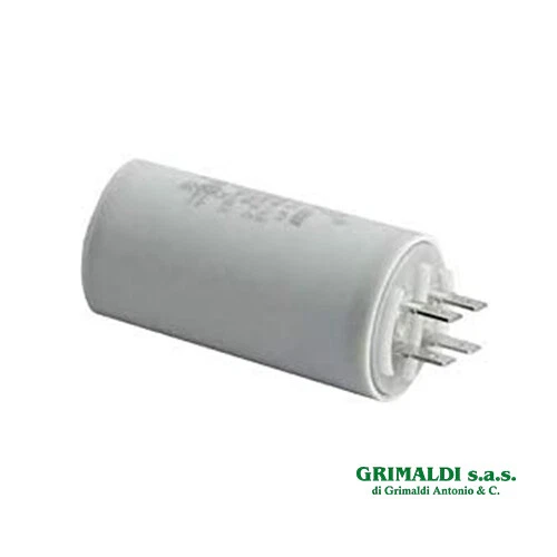 Condensatore Motore 60µF 450V Condensatore Avviamento Motore Miflex 60 µf 450 V - Cavo 25 Cm, Qualità VDE Cavo 25cm Accensione M8 - Foto 3