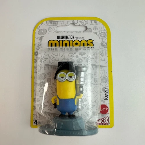 Mattel Minions The Rise of Gru Kevin Micro Collection Illumination Toy Figure