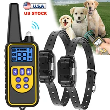 2625 FT Remote Dog Shock Training Collar Waterproof Pet Trainer for 1/2/3 Dogs