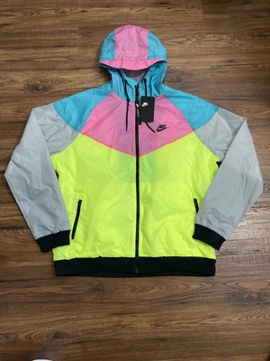 nike windrunner neon