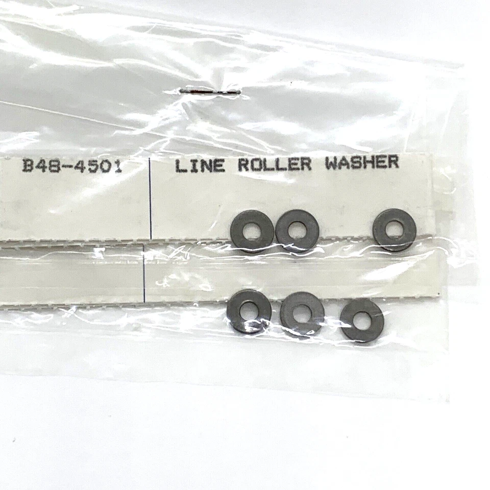 Lote de 6 carretes de pesca giratorios Daiwa J-13 línea parcial rodillo arandela B48-4501 Foto 3 de 4