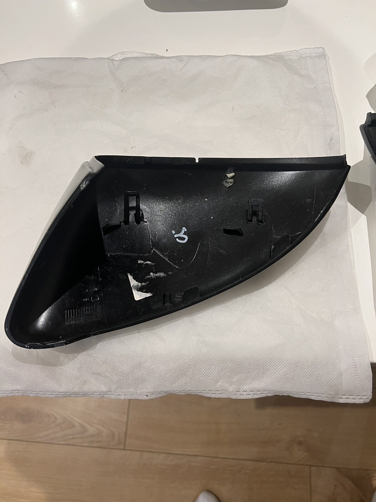 VW GOLF MK7 MK7.5 GTI GTD R CARBON FIBRE REPLACEMENT WING MIRROR COVERS