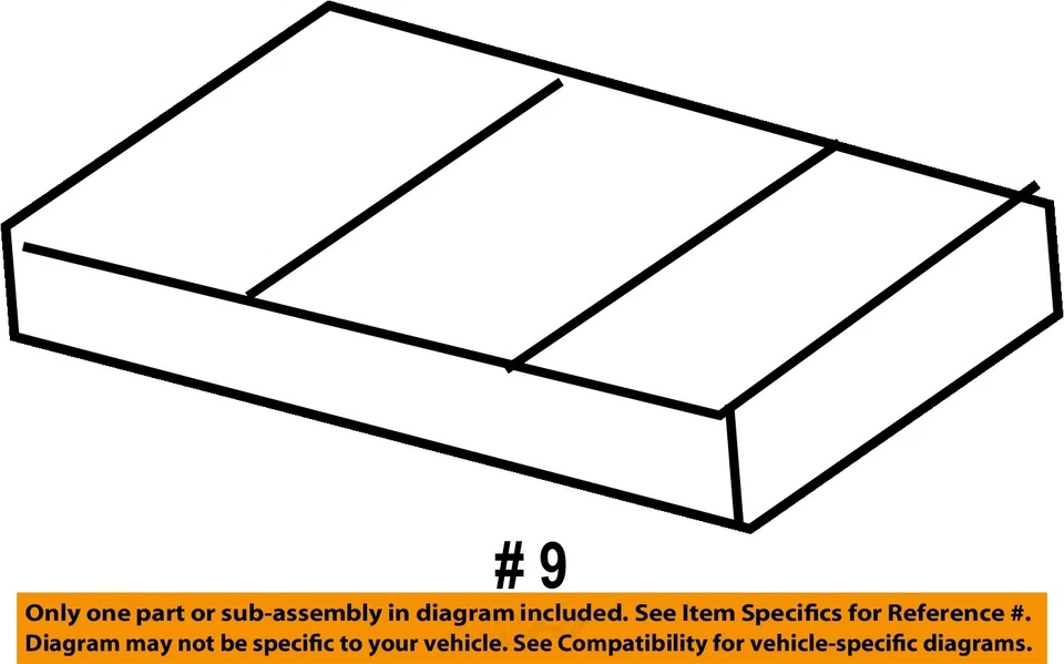 Filtro de aire con capucha Impala GM OEM 00-05 84557894 Foto 2 de 2