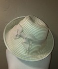 NWT Anthropologie Fancy Wide Brim Dressy Derby Hat Ivory Cute by GIOVANNIO — photo 4