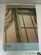EAST RIVER PIPE Shining Hours In A Can Promo Poster New! Unused! Merge Reissue