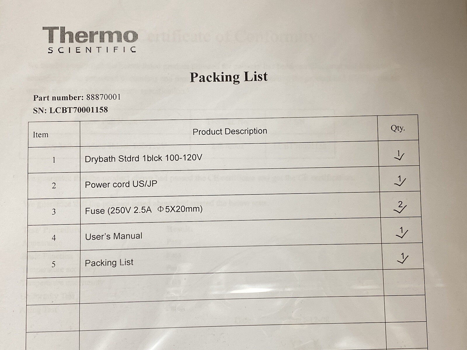 Thermo Scientific Digital Dry Bath/Block Heater 88870001 New Opened Box No Block