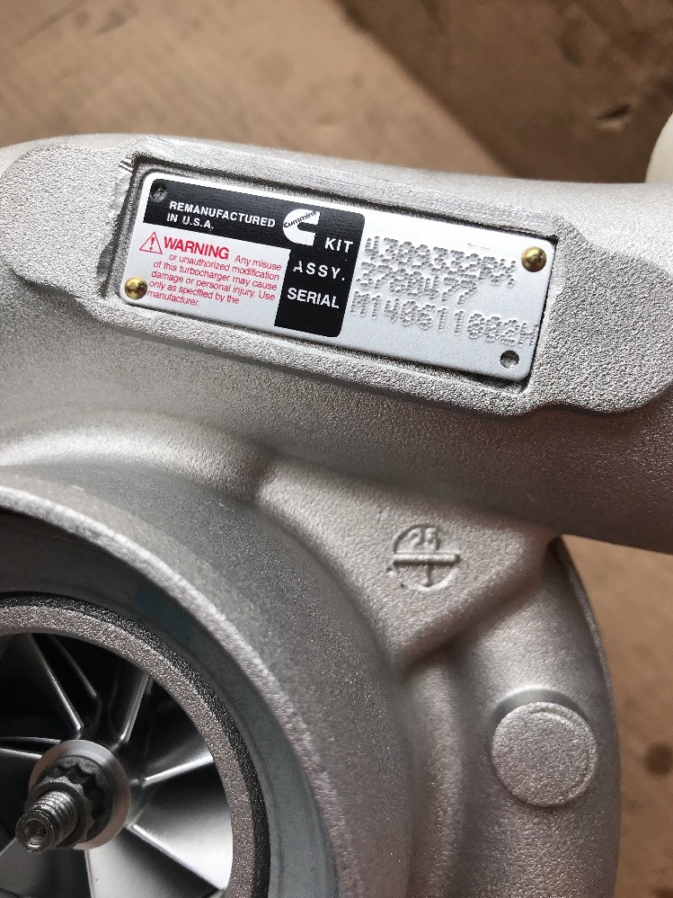 2881781NX OEM Cummins Remanufactured Turbo | eBay 