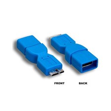 USB 3.0 Type A Female to Micro B Male Converter Adapter Connector PC MAC Phone