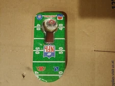 Tampa Bay Buccaneers Suntime wrist watch w/ leather band and tin holder (Rare)