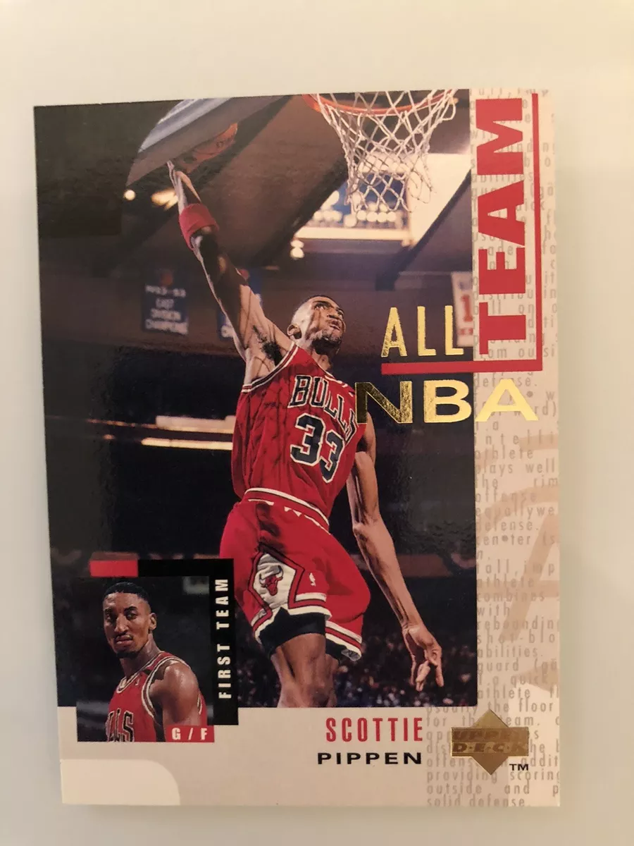 scottie pippen upper deck all nba team card 11