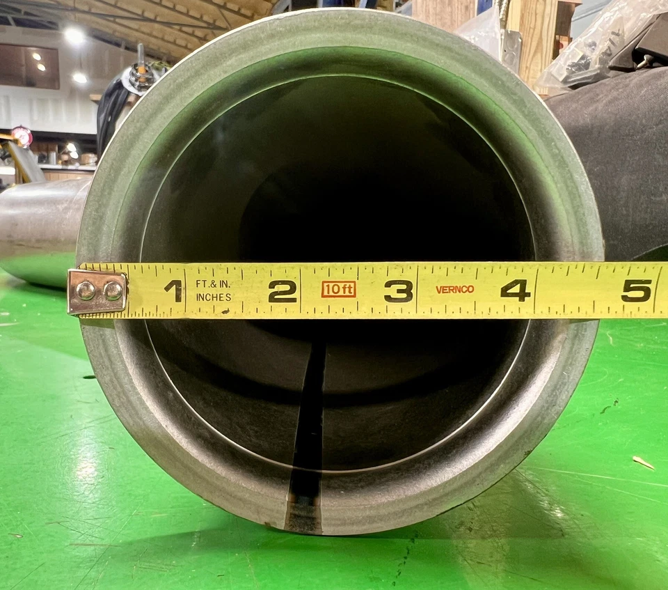 TUBO DE ESCAPE THOMAS BUILT BUSES TBB 135782 - ATD a mitigador - 2007 mbe💥fs💥 Foto 4 de 4