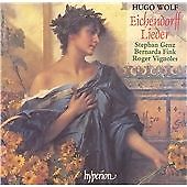 HUGO WOLF EICHENDORFF-LIEDER. STEPHEN GENZ, BERNARD FINK, ROGER VIGNOLES. CD