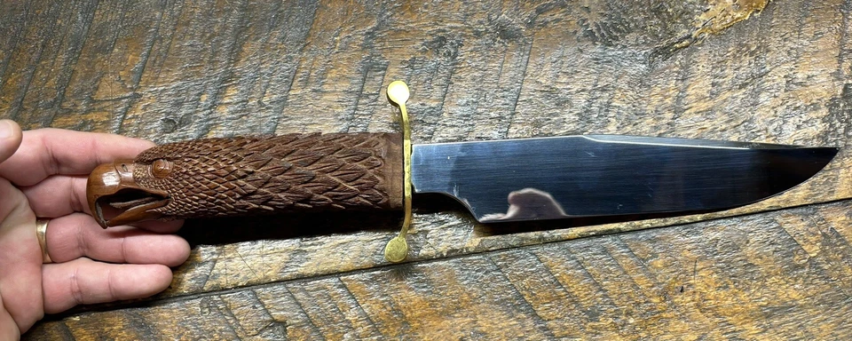 Cuchillo Bowie personalizado conmemorativo Browning Foto 2 de 4