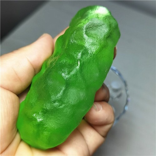 163g Korla Desert Glass Meteorite Tektite impact specimen L734 - Picture 9 of 12