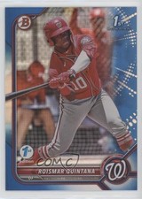 2022 Bowman 1st Edition Blue Foil /150 Roismar Quintana #BPPF-83 0fz3