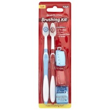 Brushing Kit, Adult, 5 Pack