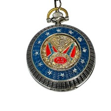 Robert E Lee Pocket Watch Chain Civil War Museum King Stone Collections UNTESTED