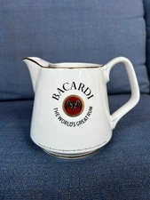 Vintage Pub Bar Style Pitcher Pub Vintage Bacardi Imports Worlds Greatest Rum c2