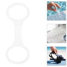 Snorkel Clip for Mask Silicone Dive Gear Replacement Lightweight Secure Fit