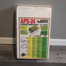 Gardeners Supply APS-24 Accelerated Propagation System Self Watering Seed Plant