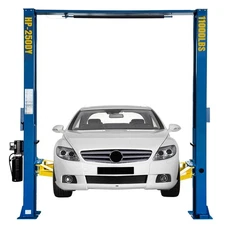 11,000 LB OVER HEAD 2 Post Lift Car Auto Truck Hoist Clear Floor Plate 220V