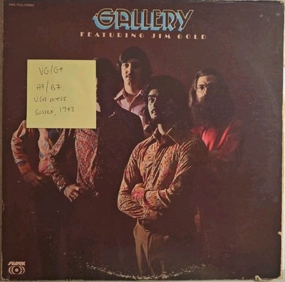 Gallery Featuring Jim Gold Vinyl Record VG/G+ SXBS7026 1973
