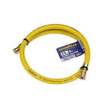 3 ft. x 3/8 in. Rubber Whip Hose Yellow