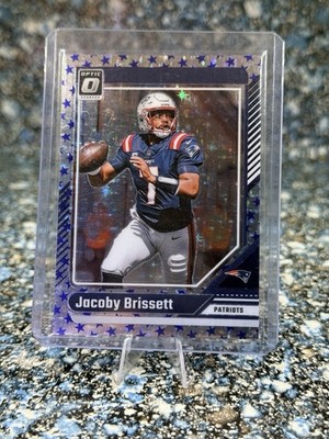 2024 Donruss Optic Football Star Emoji Jacoby Brissett #133 New England Patriots