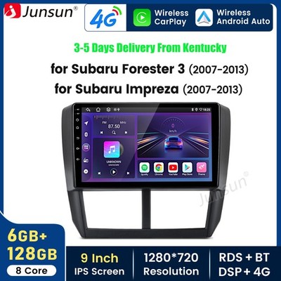 For Subaru Forester Impreza 8Core CarPlay 6+128G Android 15 Car Stereo Radio GPS