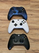 Lot of 3 Xbox One Controller As Is Parts Or Repair Only Damage Stick Drift