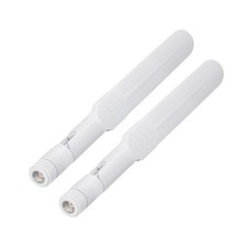 2PCS NEW dual-band 2.4GHz/5.8GHz 8dBi RP-SMA antennas for IP cameras and routers