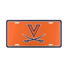 Virginia Cavaliers Vanity License Plate – NCAA College Football Car Tag