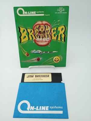 Jawbreaker Atari 400 800 Home Computer Sierra On-Line Systems (AA2)
