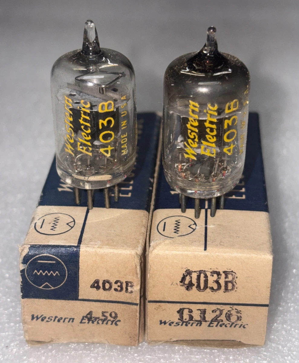 Paire de tubes à vide Western Electric 271A USED JP