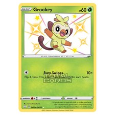 Pokemon - Sword & Shield - Shining Fates - Grookey - SV004/SV122 EX