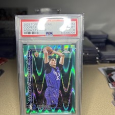 2025-26 Topps Chrome - Cooper Flagg #251 RayWave Refractor (RC) /199 PSA 8