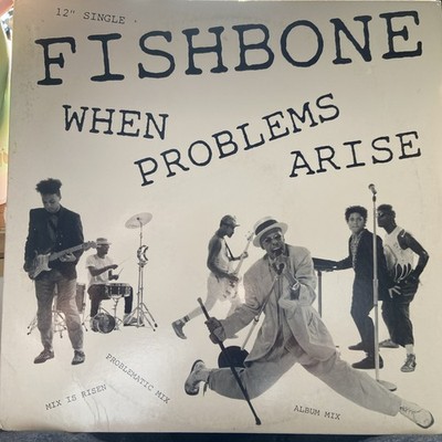 Fishbone When Problems Arise 12'' Single Japanese Import Vinyl Record Hypesticker