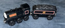Thomas Wooden DOUGLAS and Tender Train Engine Set 2003 Vintage