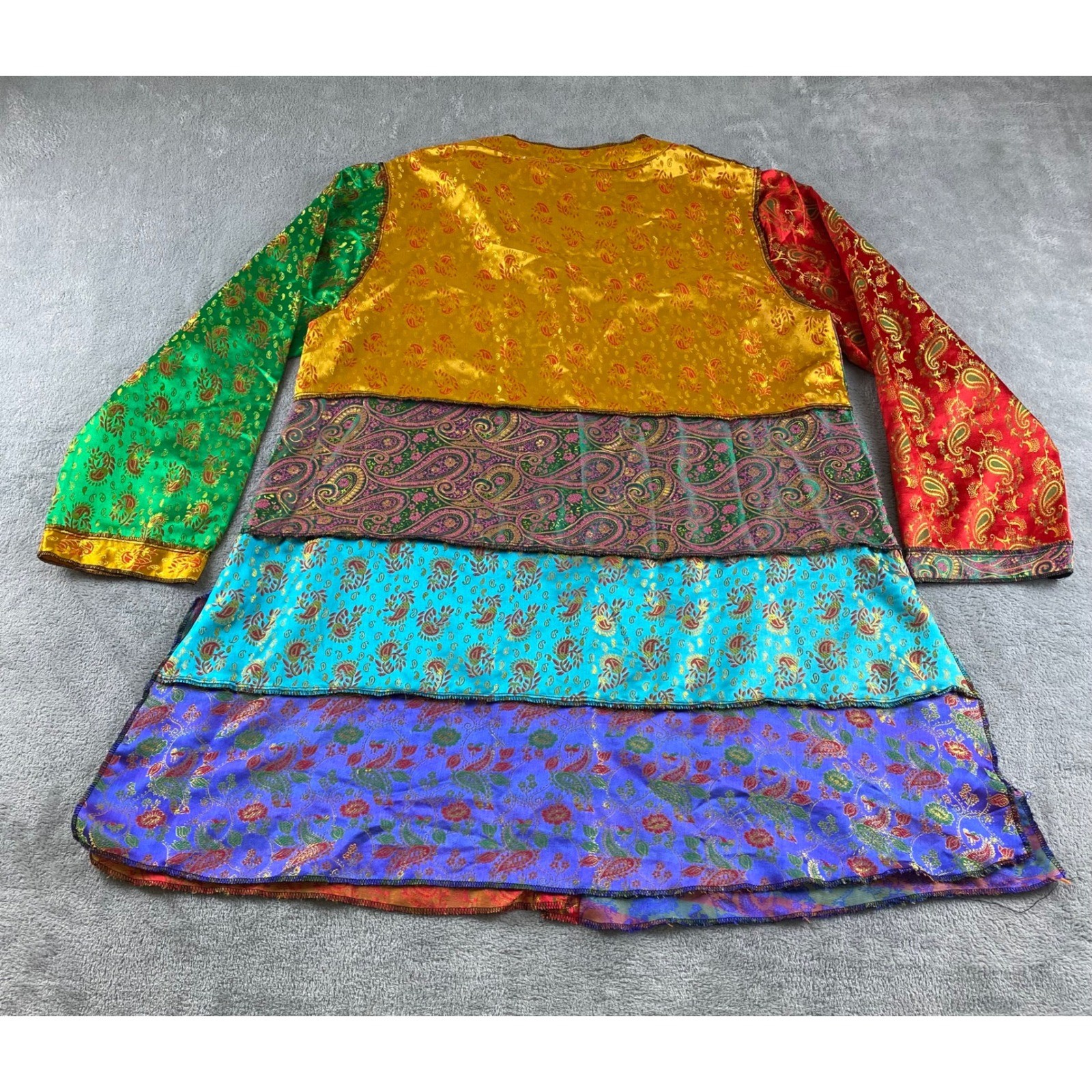 PHOOL Patchwork Paisley Kimono Jacket Cardigan Wo… - image 11