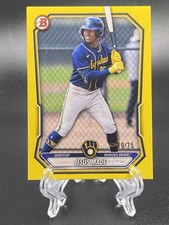 2026 Bowman - Prospects Jesus Made #BP-96 Yellow Border /75