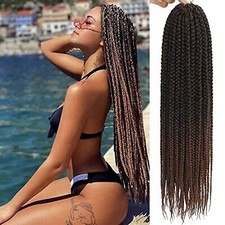 7 Packs Crochet Braids 24 Inch Box Bradis Crochet Hair Pre Looped Crochet