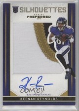 2016 Preferred Rookie Silhouettes Prime Gold 22/25 Keenan Reynolds #95 Auto 3c7