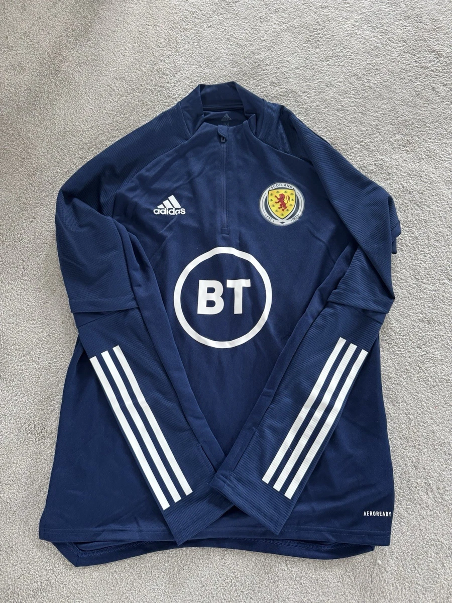 adidas Scotland Training Kit Memorabilia Football Shirts (National