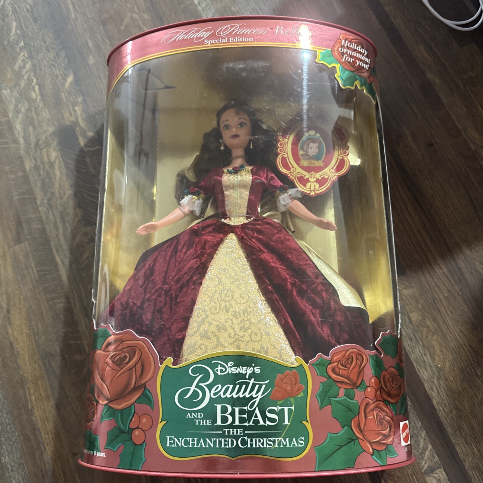 NEW Mattel Collectible Doll Beauty and the Beast Holiday Princess Belle Barbie