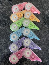 12PCS White Correction Tape 39.4FT Tear Resistant Office School Supplies New USA